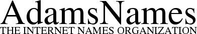 adamsnames.com